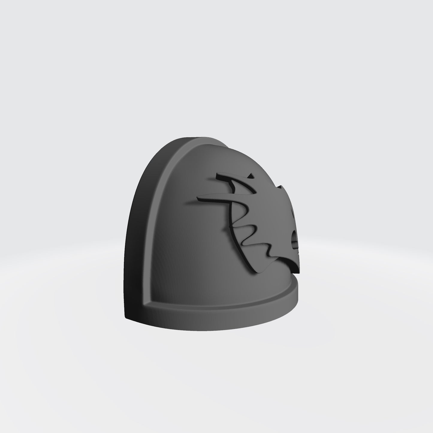 Salamanders Legion MK IV Right Shoulder Pad for McFarlane Toys Action Figures