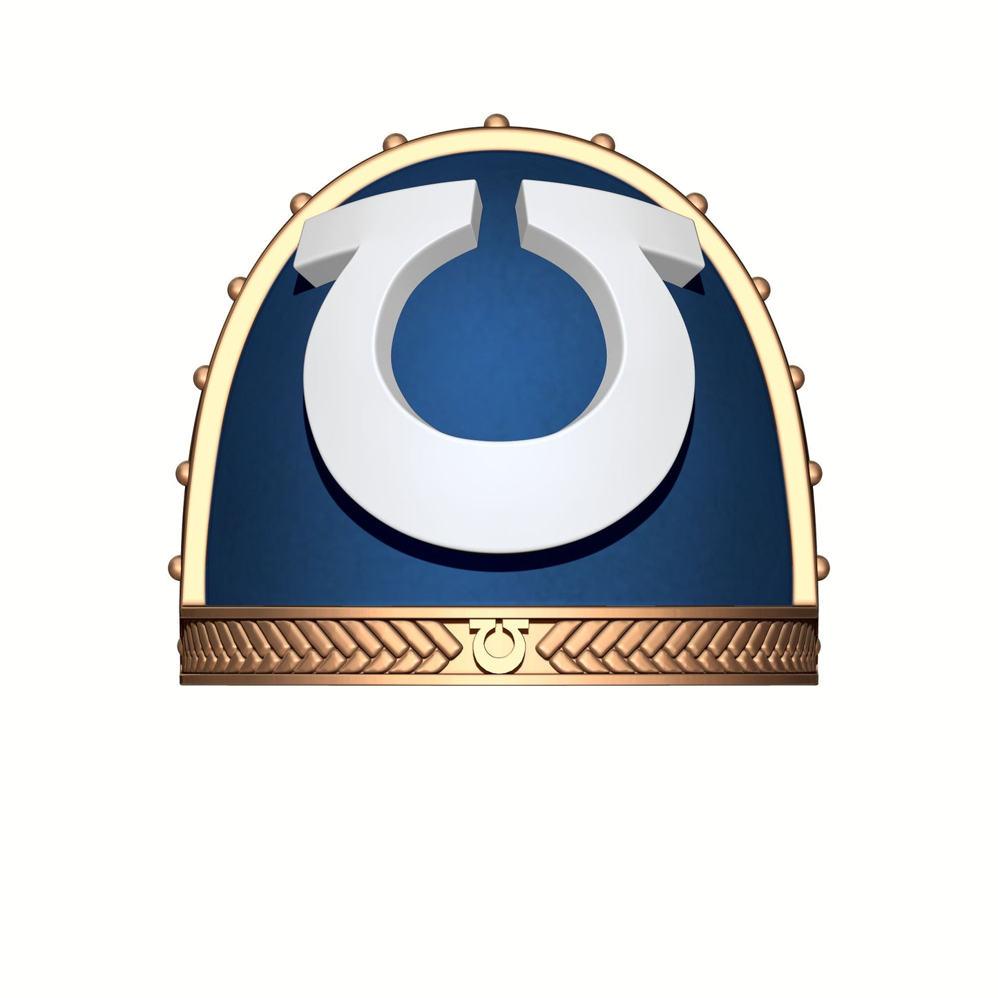 Ultramarines Lieutenant Titus MK VII Shoulder Pad Chapter Insignia for McFarlane Toys Space Marines