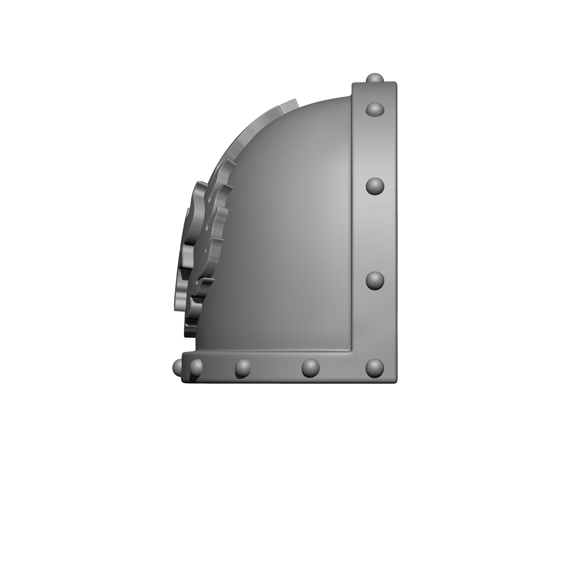 Word Bearers MK VII Shoulder Pad with Studs V2 for McFarlane Toys Space Marine Action Figures
