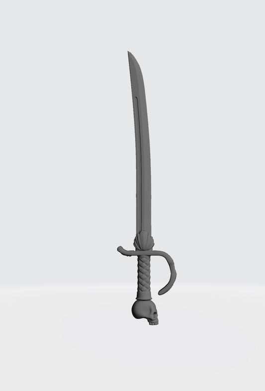 Sisters of Battle Power Sword Sabre with Skull for McFaralne Toys Battle Sister Action Figures
