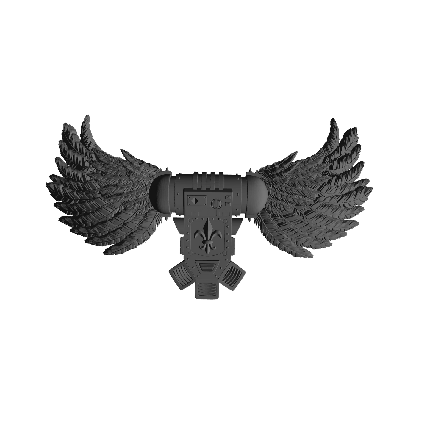 Sisters of Battle Jump Pack with Feathers for McFarlane Toys Soritas Action Figures Custom 1:12th Scale Parts