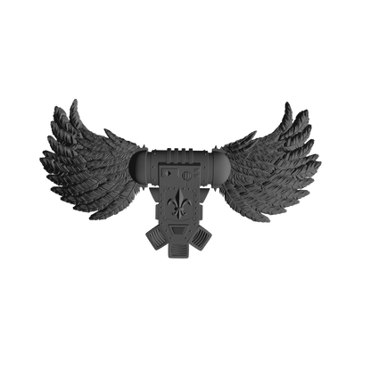 Sisters of Battle Jump Pack with Feathers for McFarlane Toys Soritas Action Figures Custom 1:12th Scale Parts