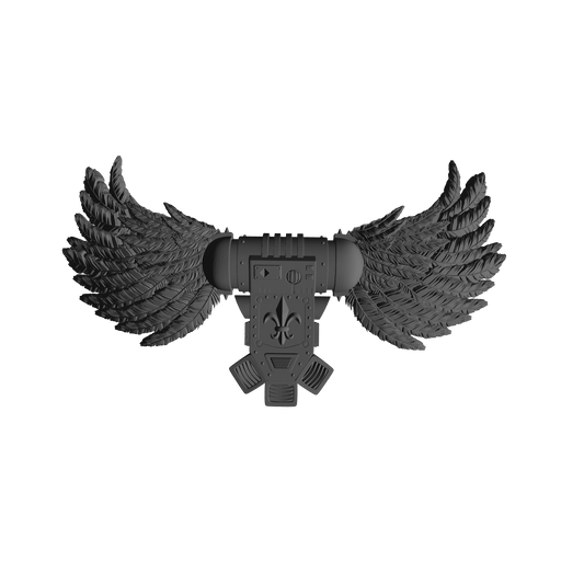 Sisters of Battle Jump Pack with Feathers for McFarlane Toys Soritas Action Figures Custom 1:12th Scale Parts