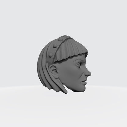 Sisters of Battle Initiate Head  Sculpt for McFarlane Toys Battle Sister Action Figures