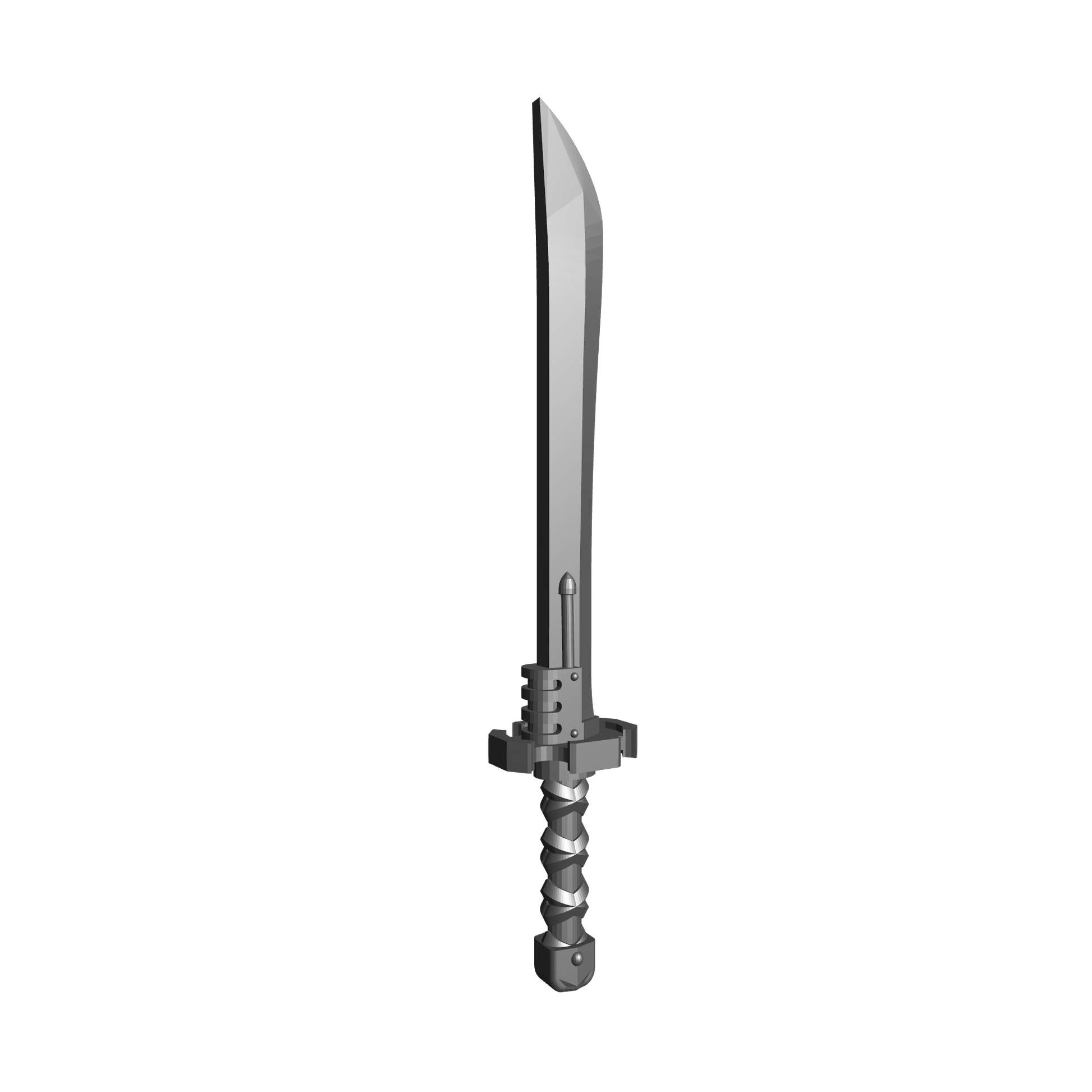 Tempest Warrior Order Energy Sword Katana compatible with McFarlane Toys 7-inch armored action figures custom resin weapon