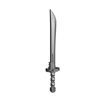 Tempest Warrior Order Energy Sword Katana compatible with McFarlane Toys 7-inch armored action figures custom resin weapon