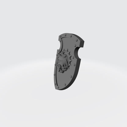 Techmarine Tech Priest Shoulder Pad Shield for McFarlane Toys Space Marine Action Figures