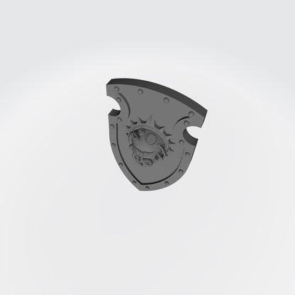 Techmarine Tech Priest Shoulder Pad Shield for McFarlane Toys Space Marine Action Figures