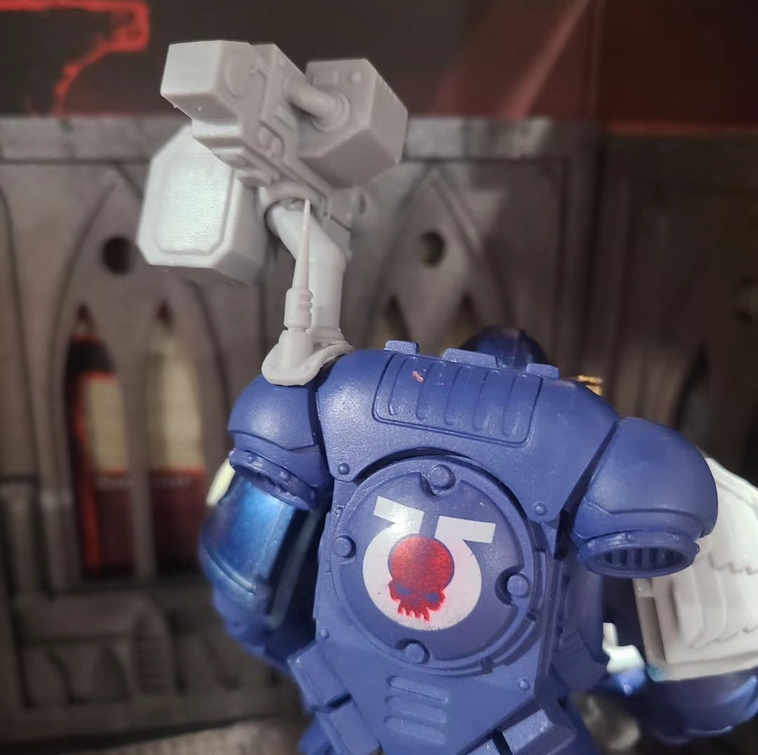 Techmarine Forge Bolter for McFarlane Toys Space Marine Action Figures Custom Upgrade