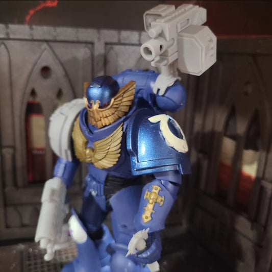 Techmarine Forge Bolter for McFarlane Toys Space Marine Action Figures Custom Upgrade