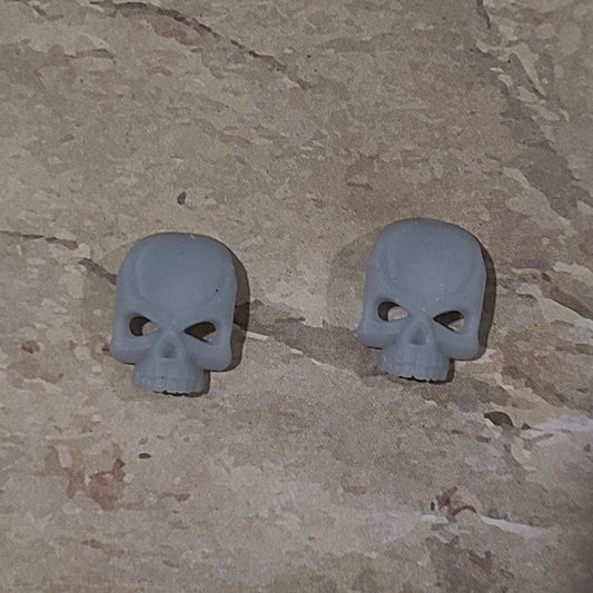 Veteran Guardsman Shoulder Pad Quantity 2 (Two) Skull Iconography Pack for McFarlane Toys Action Figure Custom 1:12th Scale Parts