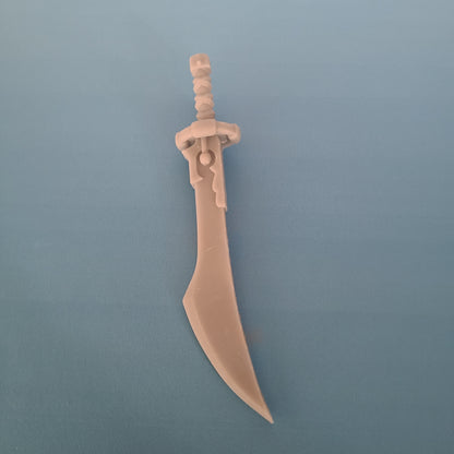 White Scars Legion Mongolian Power Sword for McFarlane Toys Loyalist Marine Action Figures Custom 1:12th Scale Parts