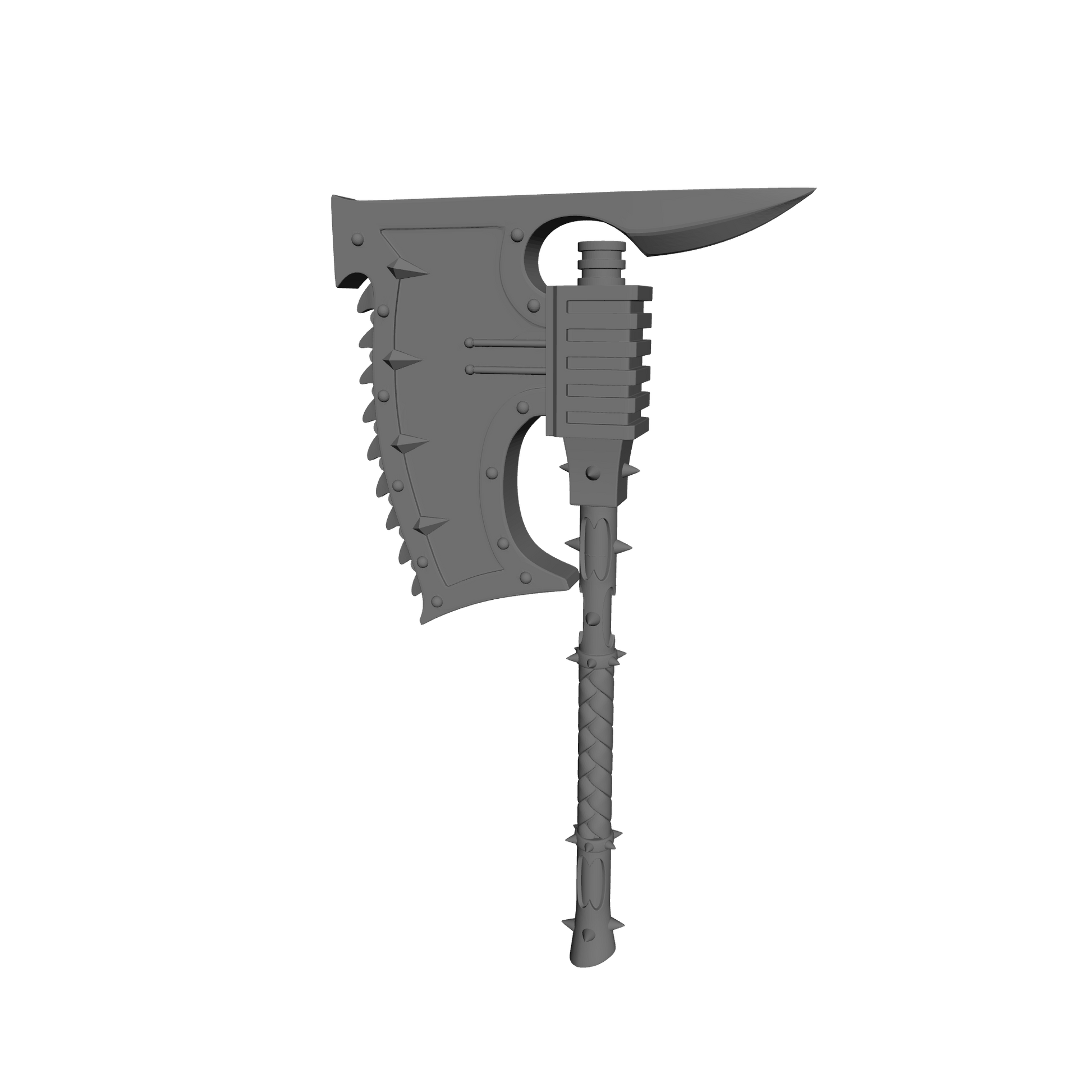 Giant Champion Chain Axe accessory compatible with McFarlane Toys 7-inch armored action figures.