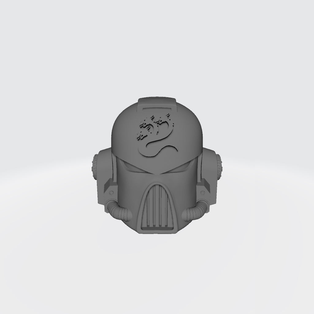 Space Marine MK VII Helmet Refrigerator Magnet Various Legions and Chapters