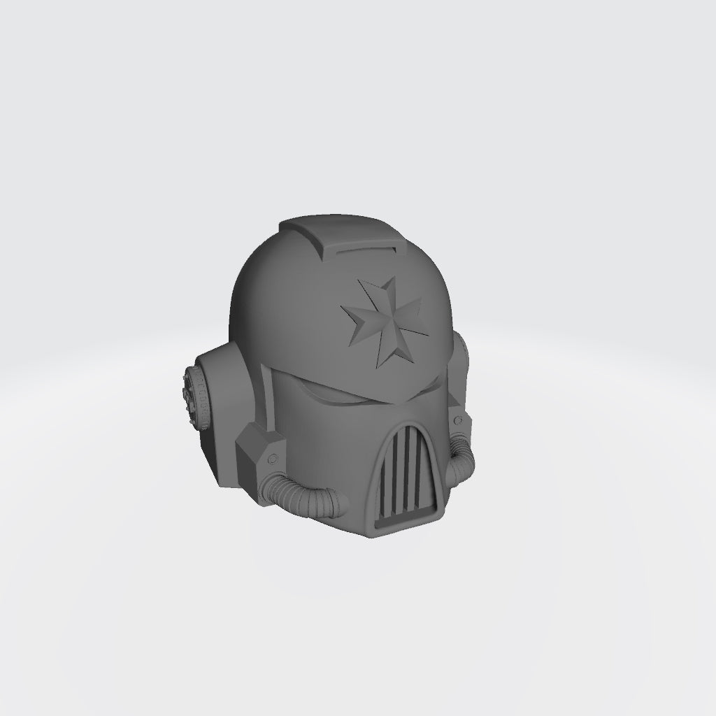 Space Marine MK VII Helmet Refrigerator Magnet Various Legions and Chapters