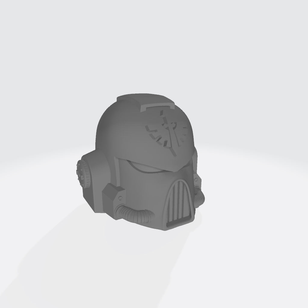 Space Marine MK VII Helmet Refrigerator Magnet Various Legions and Chapters