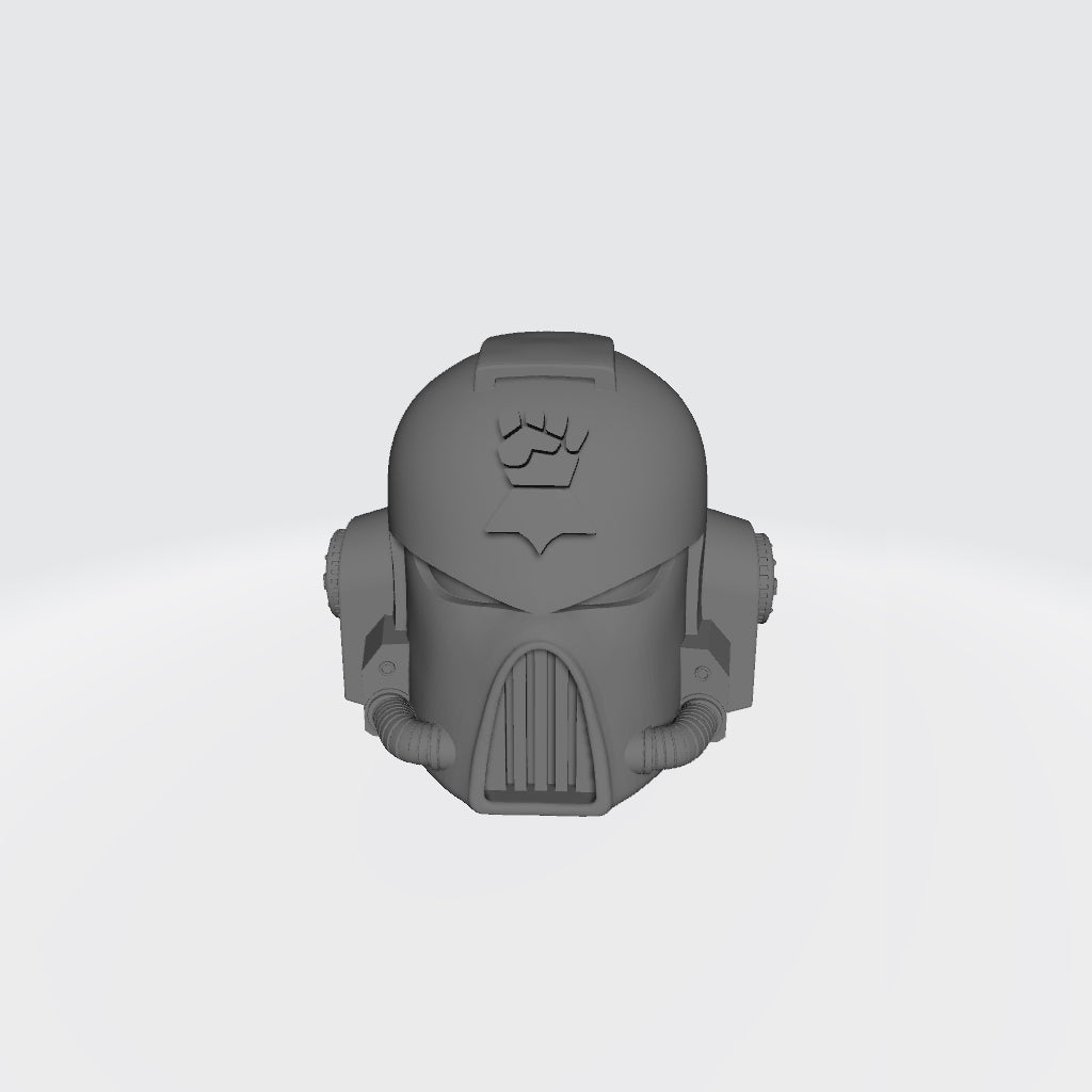 Space Marine MK VII Helmet Refrigerator Magnet Various Legions and Chapters