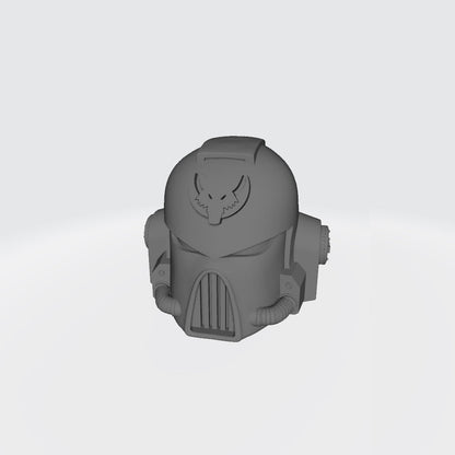 Space Marine MK VII Helmet Refrigerator Magnet Various Legions and Chapters