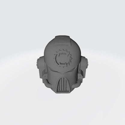 Space Marine MK VII Helmet Refrigerator Magnet Various Legions and Chapters