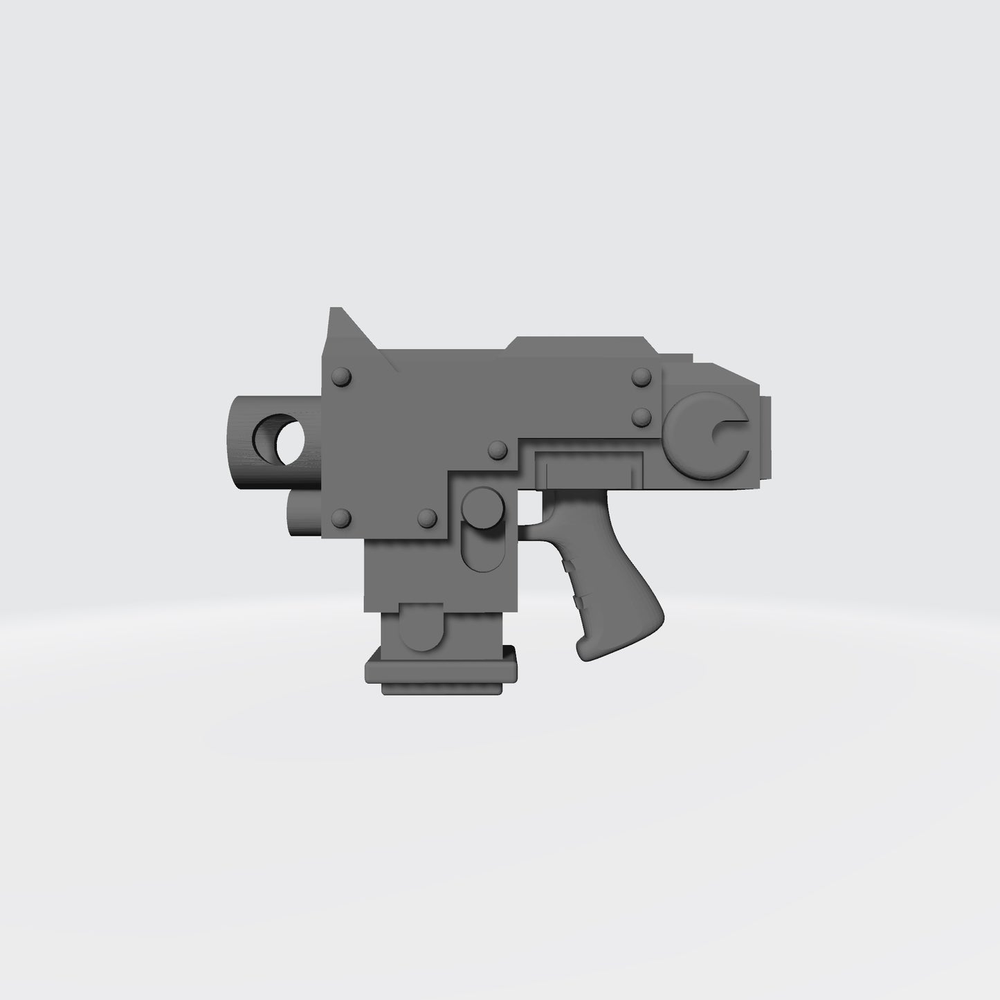 Warrior Order Strike Pistol V1 custom resin weapon compatible with McFarlane Toys 7-inch armored action figures