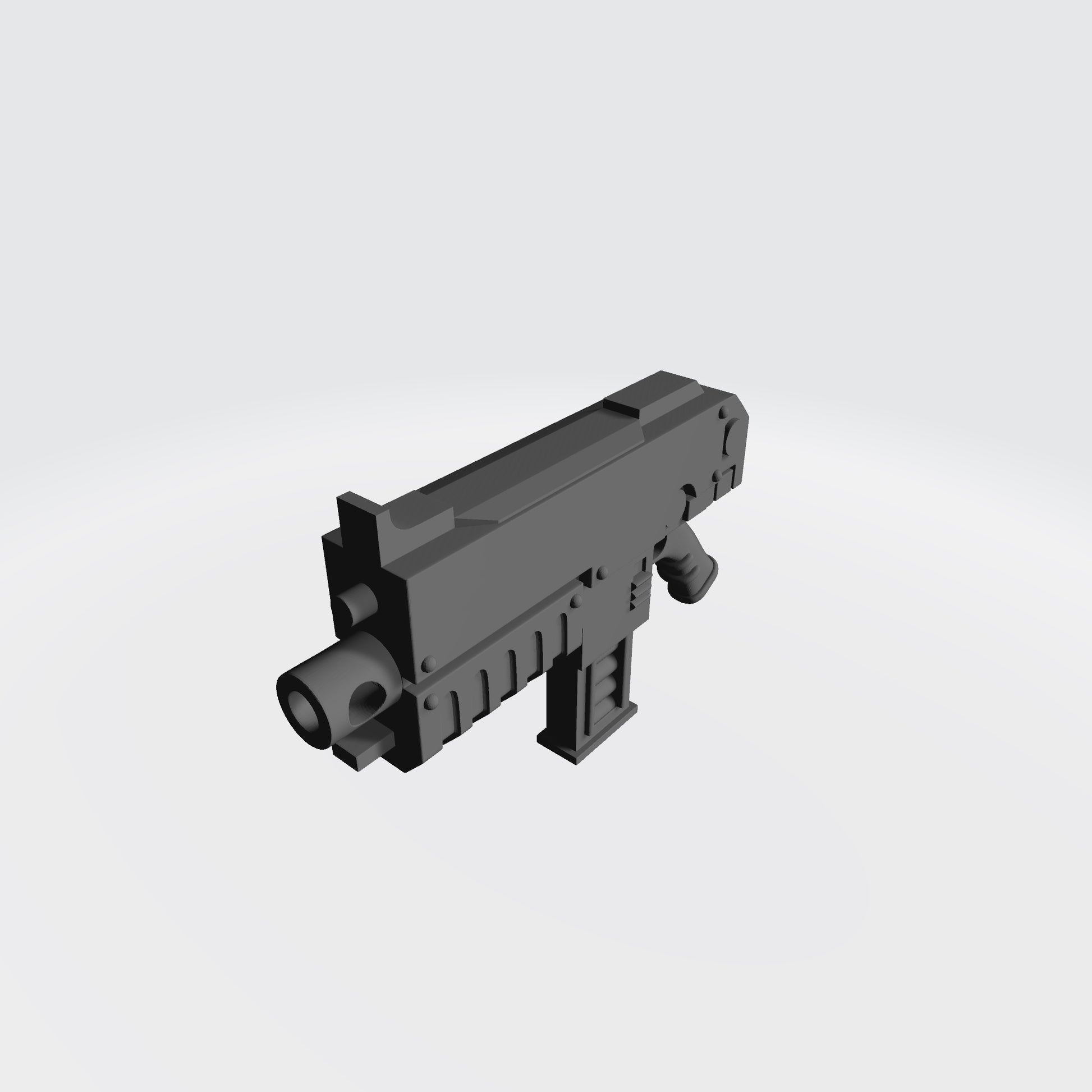 Space Marine Bolter with Straight Magazine for McFarlane Toys Space Marine Action Figures