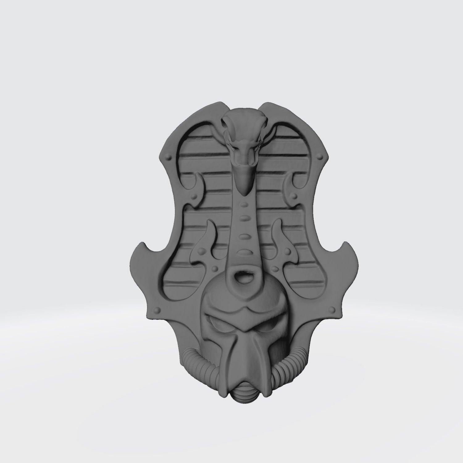 Thousand Sons Rubric Helmet with Raven compatible with McFarlane Toys Space Marines