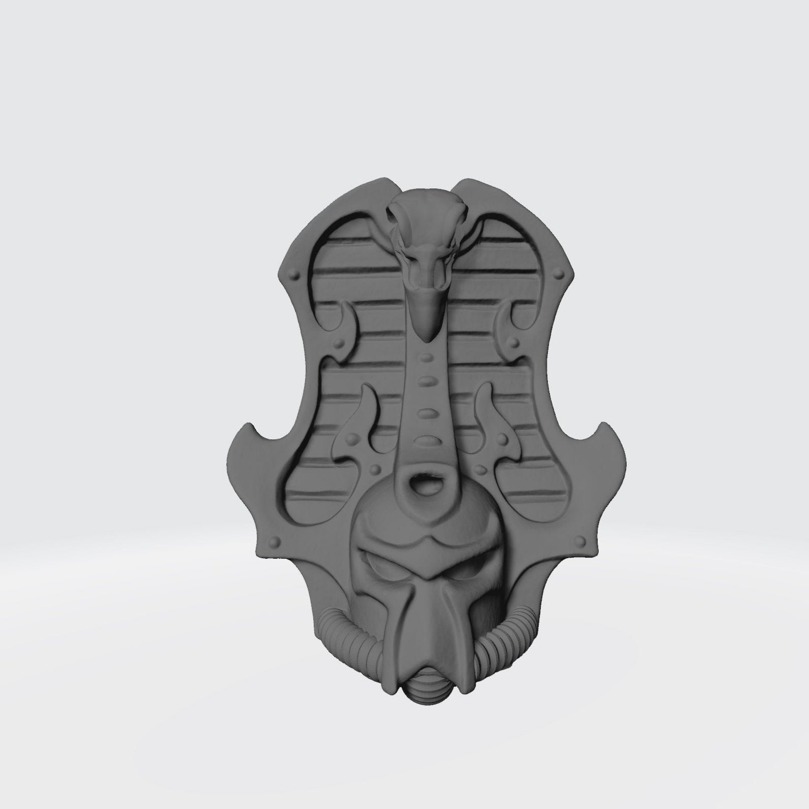 Thousand Sons Rubric Helmet with Raven compatible with McFarlane Toys Space Marines
