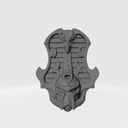 Thousand Sons Rubric Helmet with Raven compatible with McFarlane Toys Space Marines