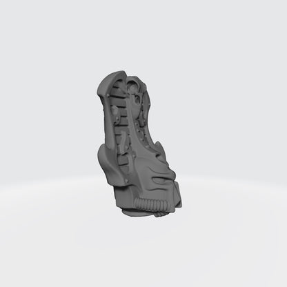 Thousand Sons Rubric Helmet with Raven compatible with McFarlane Toys Space Marines