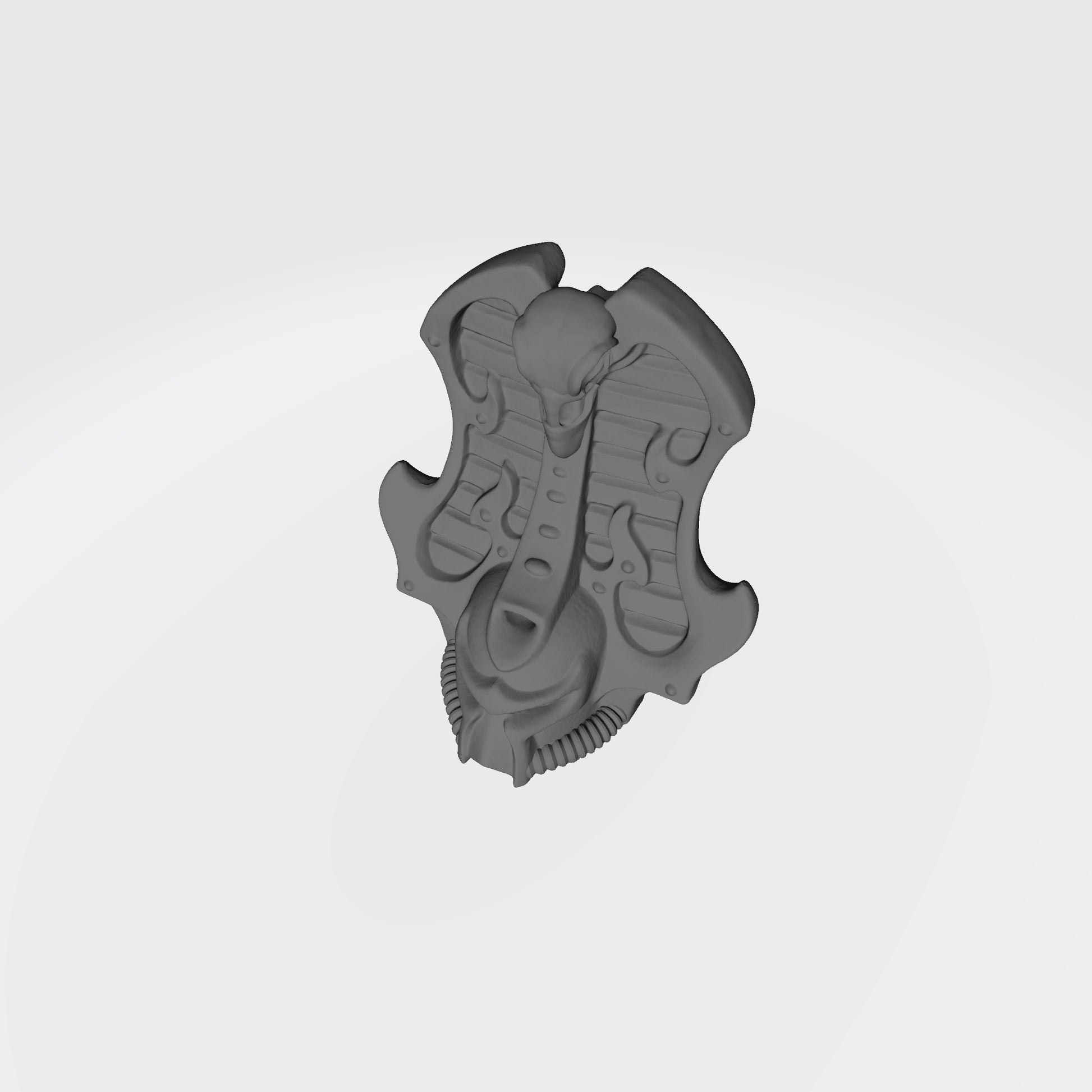 Thousand Sons Rubric Helmet with Raven compatible with McFarlane Toys Space Marines