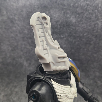 Thousand Sons Rubric Helmet with Raven compatible with McFarlane Toys Space Marines