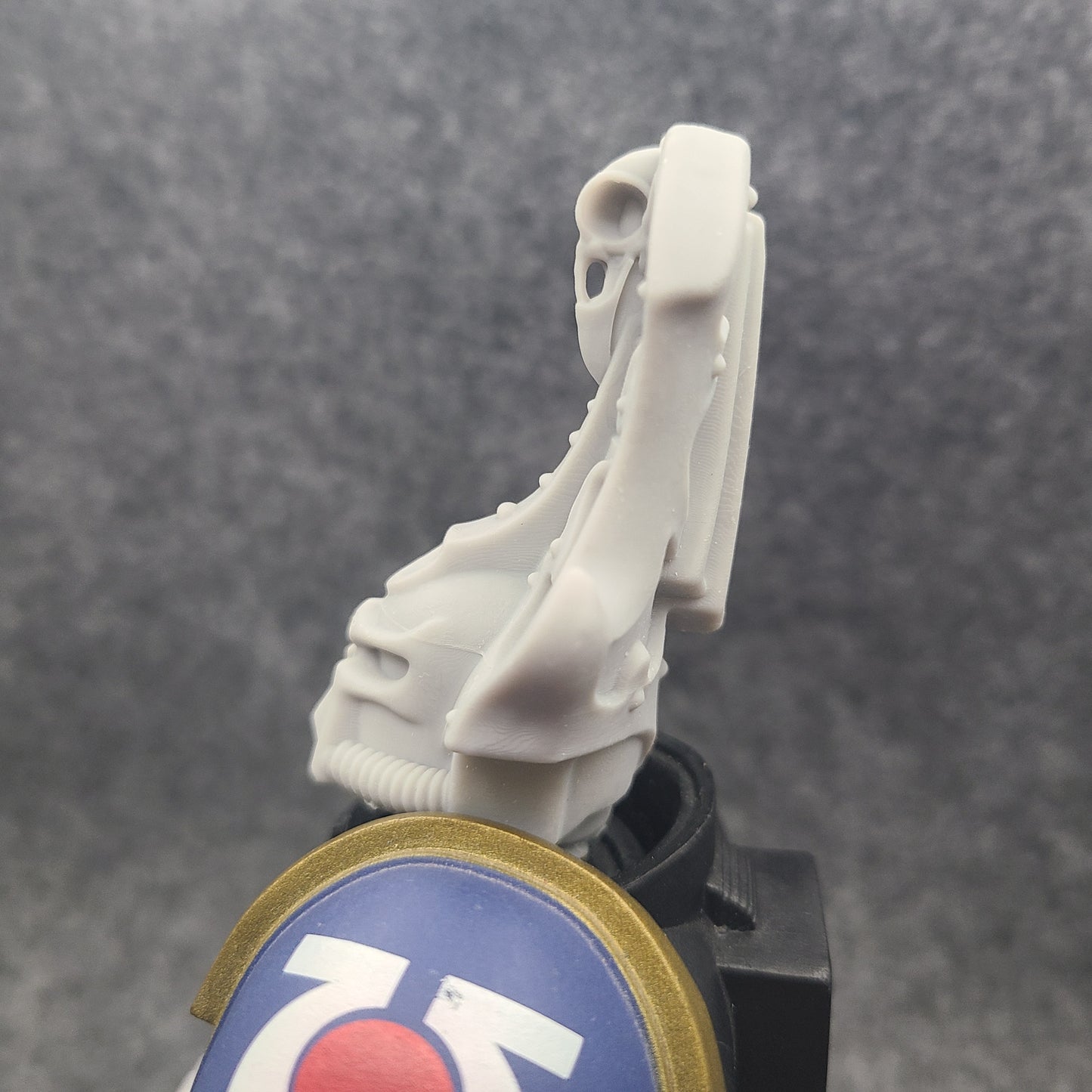 Thousand Sons Rubric Helmet with Raven compatible with McFarlane Toys Space Marines