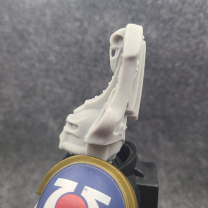 Thousand Sons Rubric Helmet with Raven compatible with McFarlane Toys Space Marines