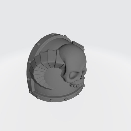 Librarian Grand Psyker MK VII Shoulder Pad with Studs for McFarlane Toys Space Marine Action Figures