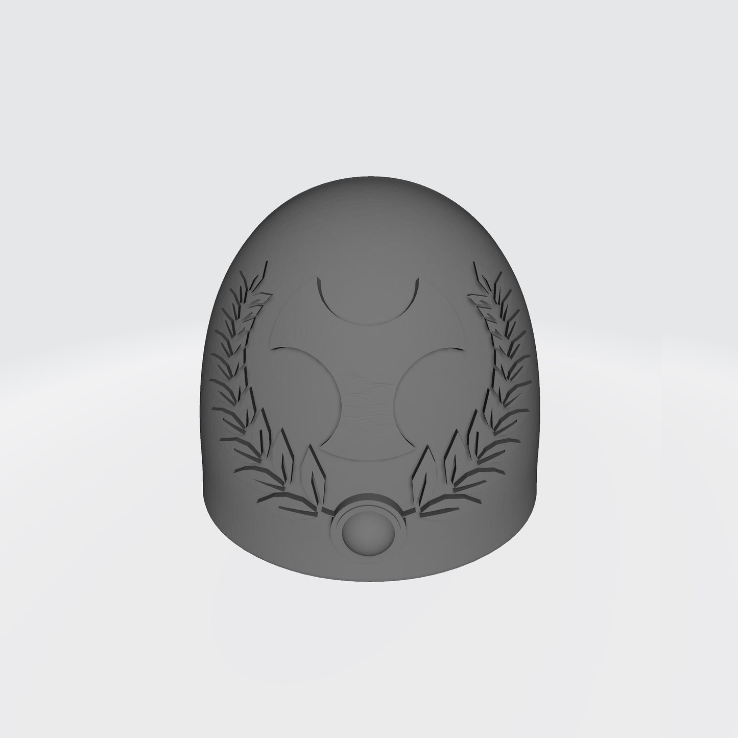 Emperor's Children MKVI Destroyer Shoulder Pad compatible with McFarlane Toys Space Marine Action Figures