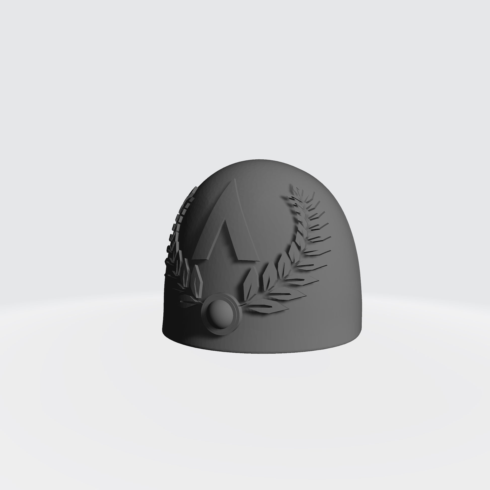 Emperor's Children MKVI Fire Support Unit Right Shoulder Pad compatible with McFarlane Toys Space Marine Action Figures