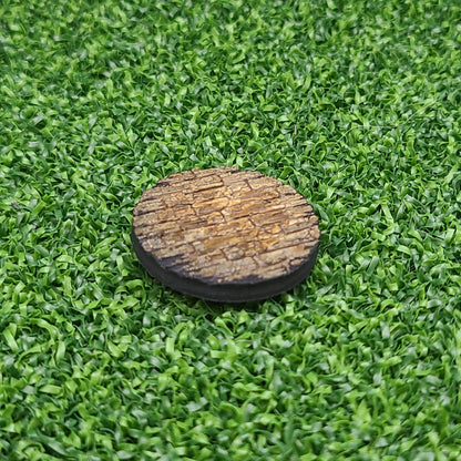 28mm Round Wood Plank Floor Base