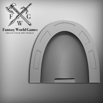 10x Blood Angels Legion Shoulder Pads MKIV T1-01 for 28mm Scale Loyalist Marine Miniatures Custom Pauldrons