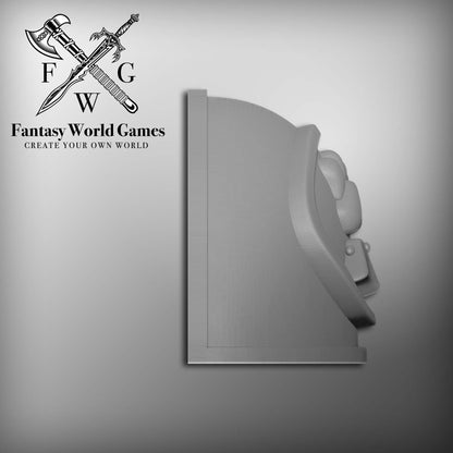 Imperial Fist Legion MKIV Shoulder Pad Gen: 4 Pauldron for 28mm Loyalist Space Marines Miniatures
