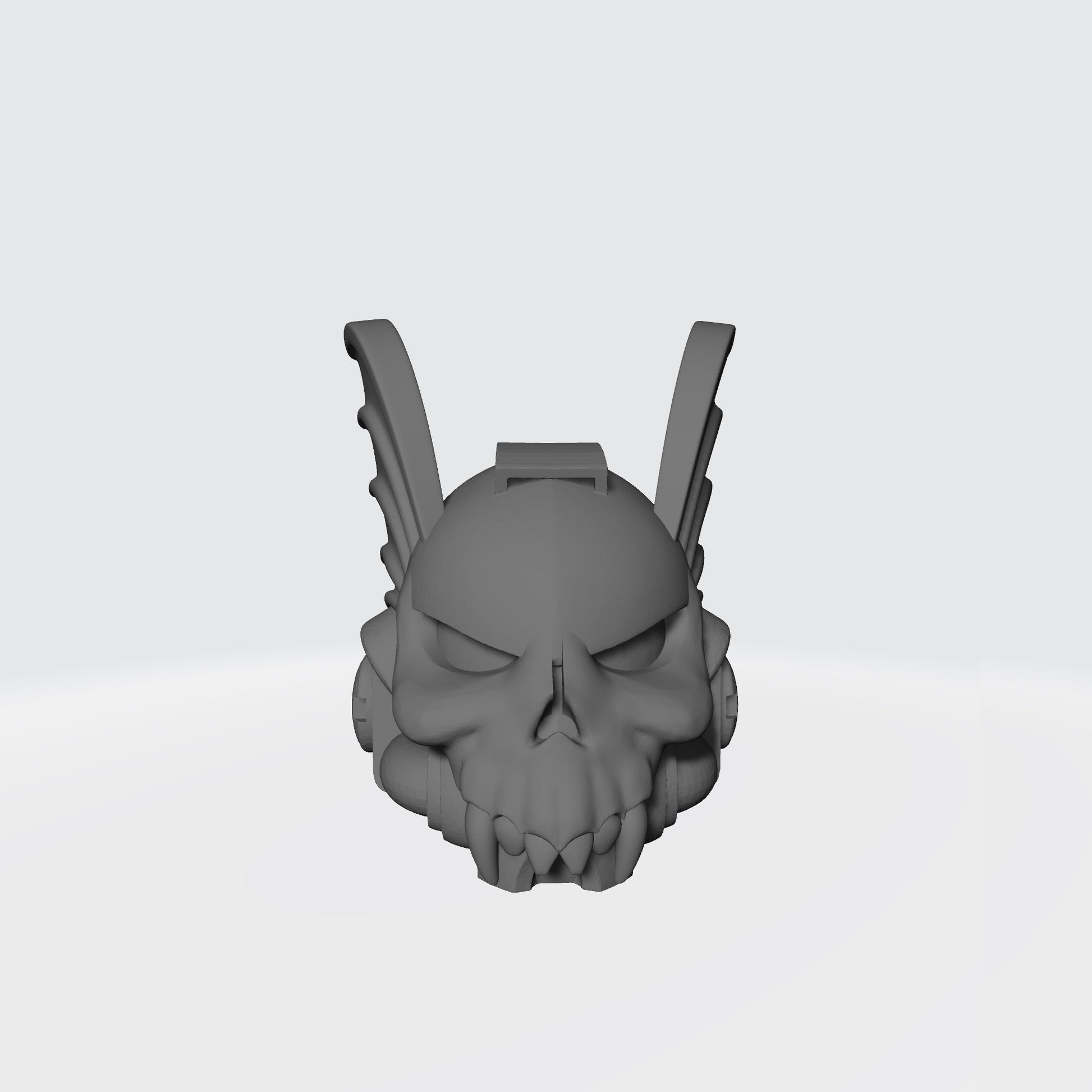 Night Lords Winged Skull Helmet Compatible with McFarlane Toys Space Marines Warhammer 40K VIIIth Legion desinged by Fantasy World Games