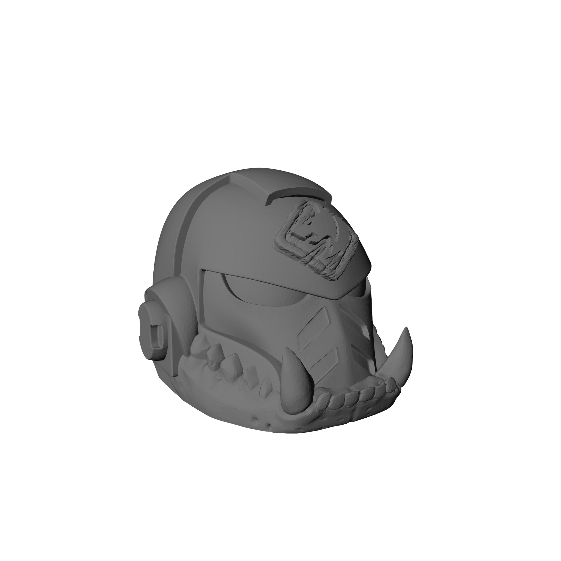 Space Wolf Legion MK VI Helmet with Jawbone for McFarlane Toys Loyalist Marine Action Figures