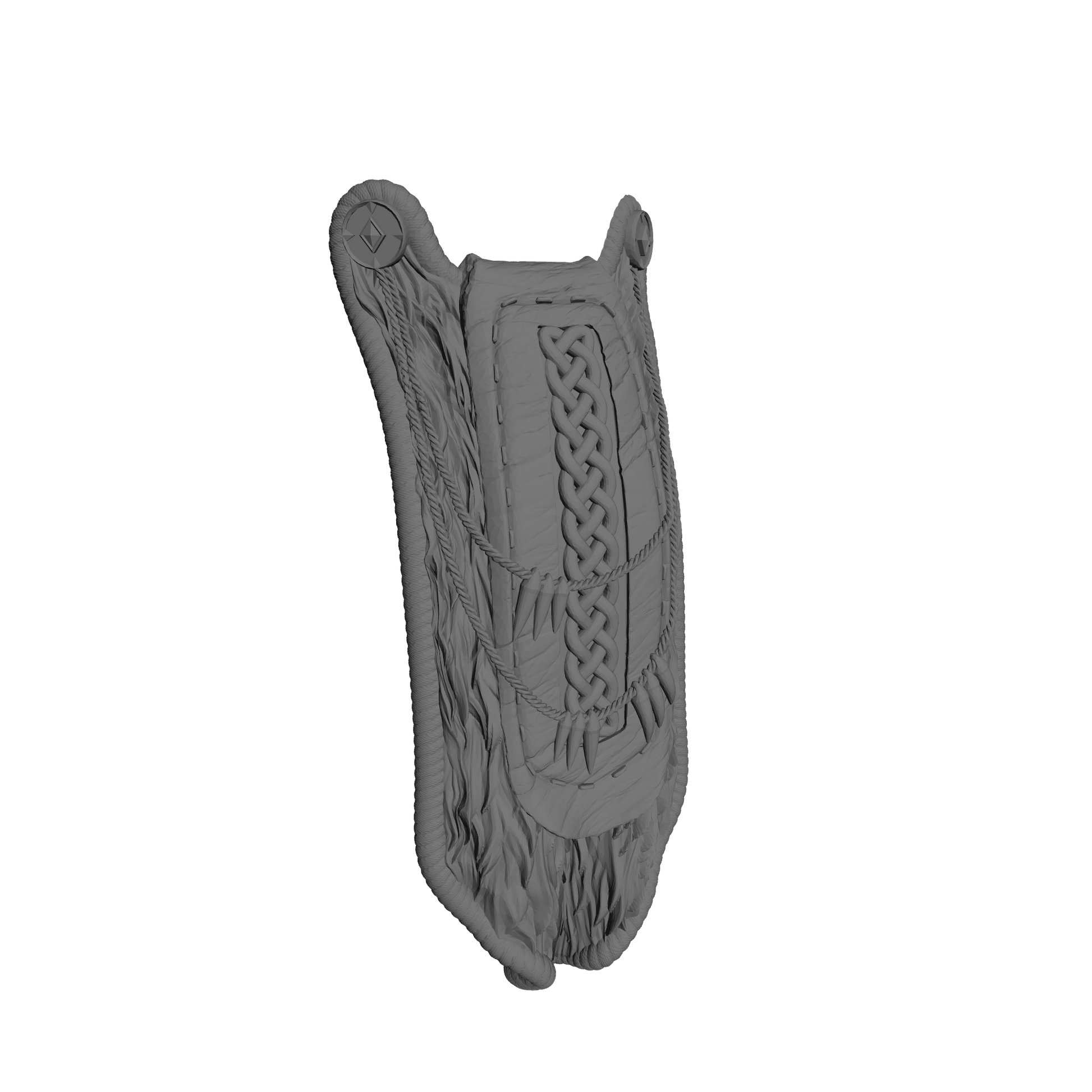 Space Wolf Legion Leather Pelt Loincloth with Medallions for McFarlane Toys Loyalist Marine Action Figures