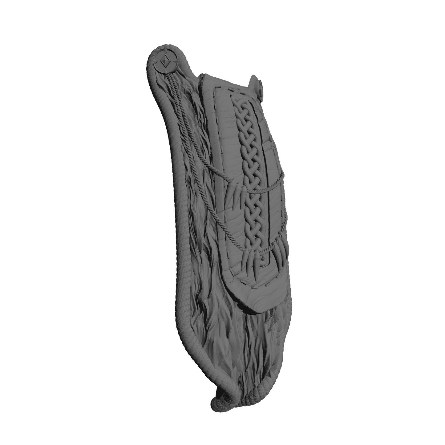 Space Wolf Legion Leather Pelt Loincloth with Medallions for McFarlane Toys Loyalist Marine Action Figures