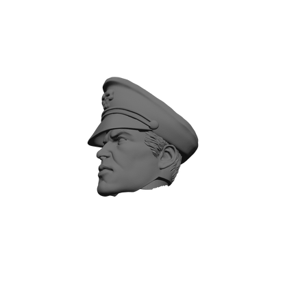 Infantry Guardsman Commissar Head Swap for G.I. Joe Classified Action Figures 6-inch (1/12th)