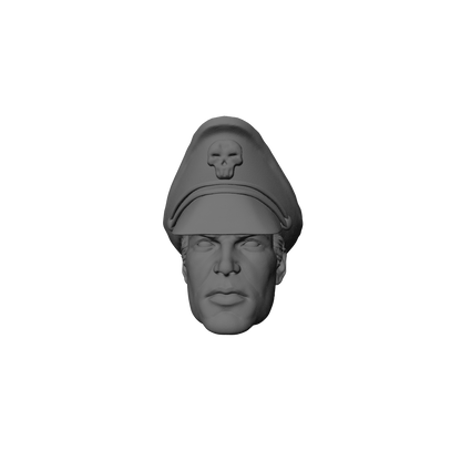 Infantry Guardsman Commissar Head Swap for G.I. Joe Classified Action Figures 6-inch (1/12th)