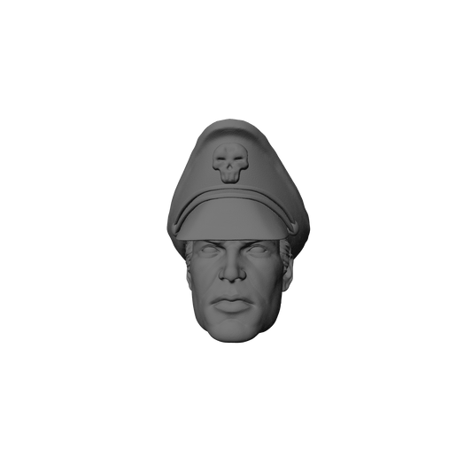 Infantry Guardsman Commissar Head Swap for G.I. Joe Classified Action Figures 6-inch (1/12th)