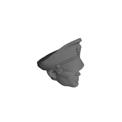 Infantry Guardsman Commissar Head Swap for G.I. Joe Classified Action Figures 6-inch (1/12th)