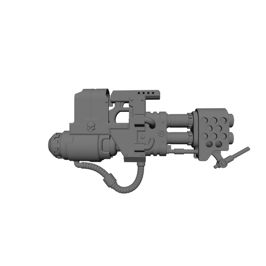 Terminator Heavy Flamer V2 for JoyToy Loyalist Marine Action Figures Custom 1:18th Scale Parts