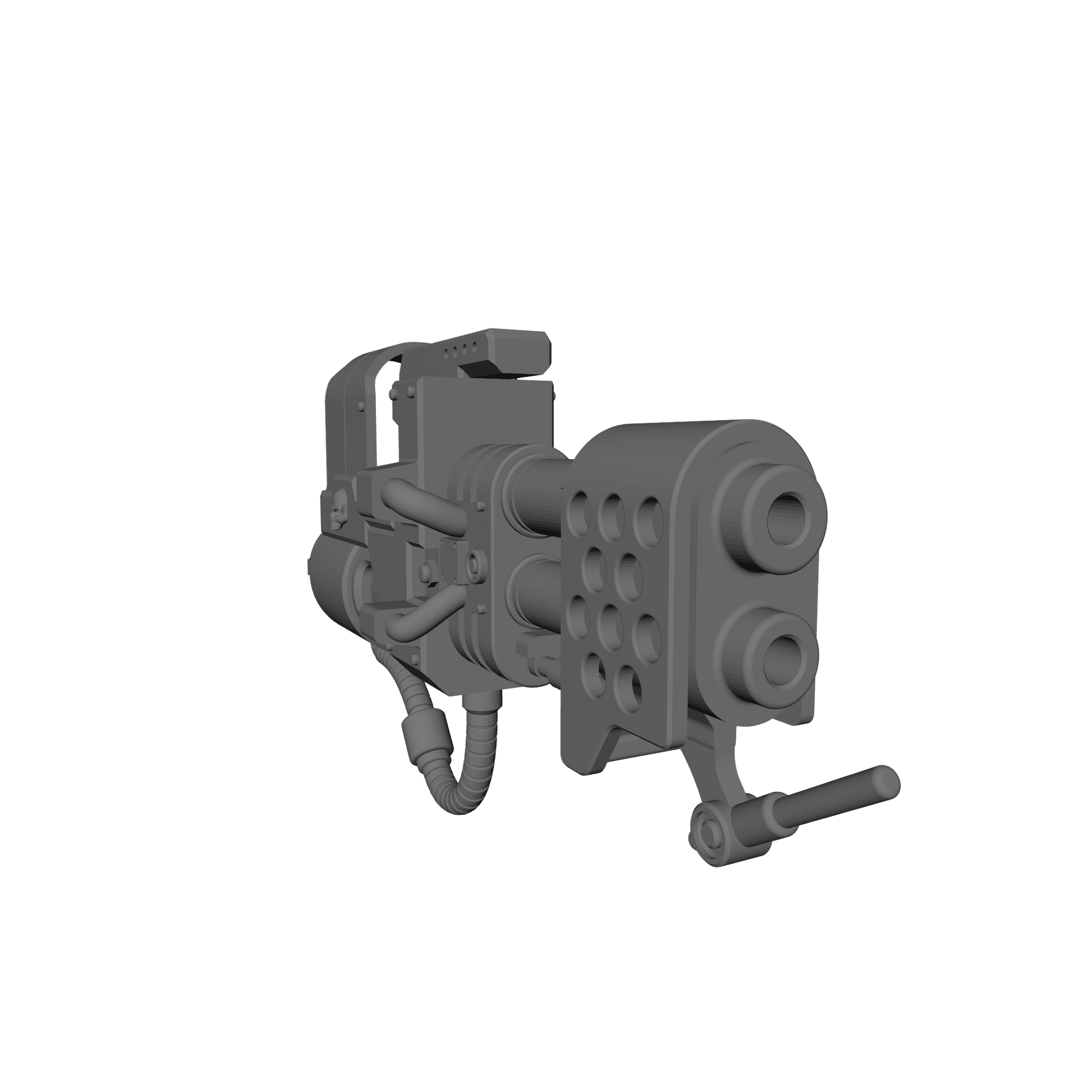 Terminator Heavy Flamer V2 for JoyToy Loyalist Marine Action Figures Custom 1:18th Scale Parts