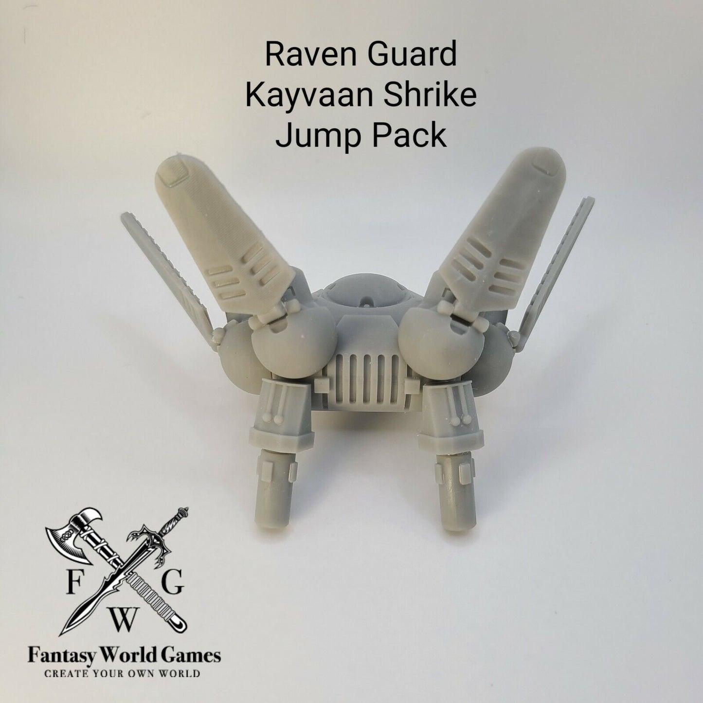 Raven Guard Captains Jump Pack Wings of Shrike for McFarlane Toys Space Marines